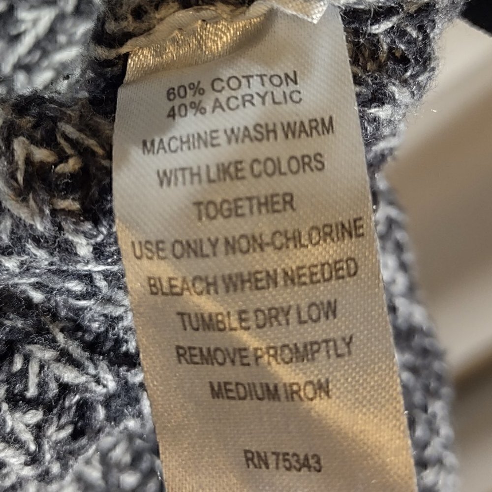 Anthropologie Ruby Moon Side Zip Tunic Sweater Size Small - Picture 14 of 14